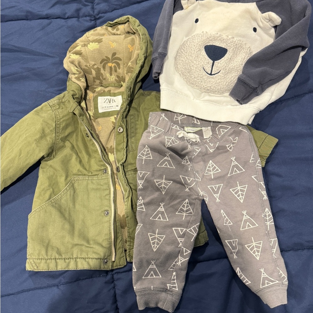 9-12m boys clothes